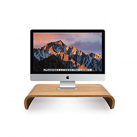 Mua Kệ Đỡ Màn Hình Máy Tính Monitor Stand Plyconcept MSM01004 ( 490 x 200 mm) - Gỗ Sồi