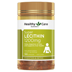 Lecithin Đậu Nành Úc Healthy Care Super Lecithin