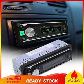 *QCDZ* 508 12V Car Bluetooth U Disk/TF Card/AUX/FM Radio Audio Stereo MP3 Player
