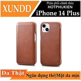 Bao da thể thao chống sốc dành cho iPhone 14 Plus (6.7 inch) hiệu XUNDD Gra Series có ngăn đựng thẻ Card ATM visit cao cấp Bảo vệ toàn diện 360 độ, Smartsleep thông minh - hàng nhập khẩu