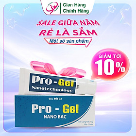 Gel Bôi Bỏng, Hăm Da, Tay Chân Miệng, Mụn Nhọt, Côn Trùng Đốt, Rôm Sảy, Zona, Thủy Đậu Pro - Gel Nano Bạc