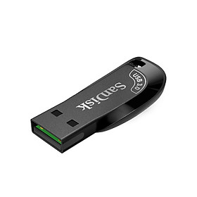 USB SanDisk Ultra Shift USB 3.0 Flash Drive, CZ410 64GB, USB3.0, Black, 5Y_SDCZ410-064G-G46 - Hàng Chính Hãng