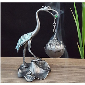 HỒNG HẠC NGẬM NGỌC XANH ĐỐT HƯƠNG TRẦM
