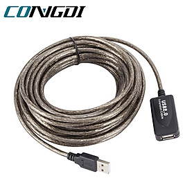 15m/10m/5m USB 2.0 Cáp mở rộng tốc độ cao từ nam đến nữ dây mở rộng bộ chuyển đổi USB cho PC máy tính xách tay
