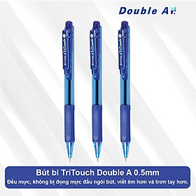 Hộp 12 Bút bi Double A Tritouch DBP-105 nét 0.5mm