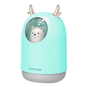 Portable USB Humidifier Mute Air Purifier For Travel Office Home Cars