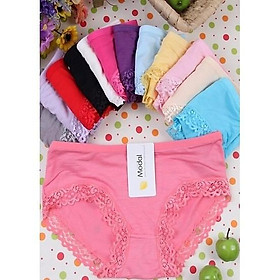 COMBO 10 QUẦN LÓT NỮ COTTON LỤA MODAL CAO CẤP