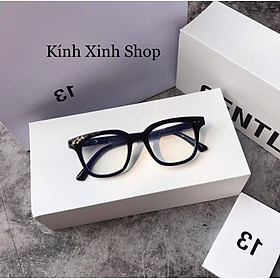 Kính Xinh, Kính Nam nữ Mắt vuông nhựa chống ánh sáng xanh, chống lóa uv cao cấp (Nhiều màu)