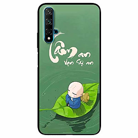 Ốp lưng dành cho Huawei Nova 5T mẫu Tâm Chiếc Lá