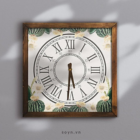 Đồng hồ treo tường gỗ Artclock Soyn C112