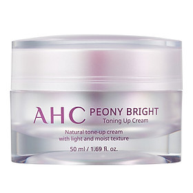 Kem Dưỡng Làm Sáng Da AHC Peony Bright Toneup Cream 50ml