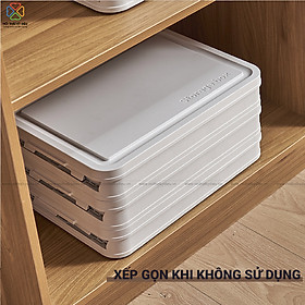 HỘP TRỮ ĐỒ GẤP GỌN CÓ BÁNH XE