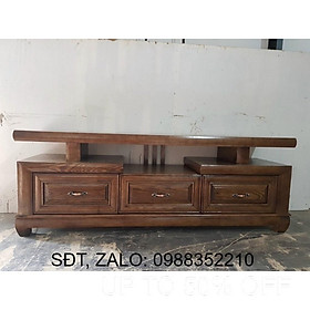 Mua Kệ tivi gỗ sồi đen kiểm tra trước khi nhận hàng