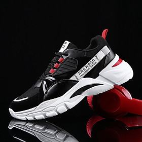 Giày thể thao sneaker nam cổ thấp, giày đế tăng chiều cao mẫu mới XSP344