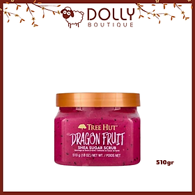 Tẩy Da Chết Toàn Thân Tree Hut Shea Sugar Dragon Fruit 510gr