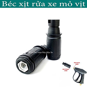 Mua Béc xịt rửa xe mỏ vịt - đầu chỉnh tia nước của súng xịt rửa xe mini gia đình  máy rửa xe cao áp