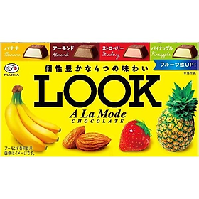 KẸO SOCOLA 12P FUJIYA LOOK(A LA MODE)  (160H/t)
