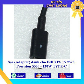 Sạc (Adapter) dùng cho Dell XPS 15 9575, Precision 5530 - 130W TYPE-C - Hàng Nhập Khẩu New Seal