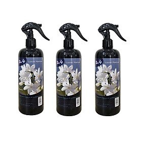 Bộ 3 chai nước hoa xịt phòng cao cấp Mr Fresh 500ml - khử mùi phòng, ẩm mốc, hạn chế côn trùng ruồi muỗi