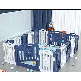 Quây cũi nhựa, nhà bóng cho bé ( tặng kèm thảm xốp + 100 bóng )