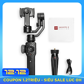 Tay cầm chống rung cho điện thoại Gimbal Zhiyun Smooth 4 - Chính hãng