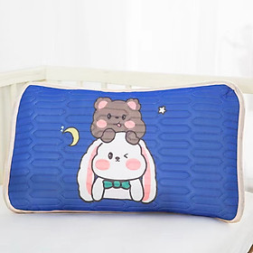 Gối điều hoà cho bé LIDACO chất liệu tencel mềm mát kèm ruột matxa kích thước 30x50cm