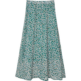 Chân váy xòe dáng dài chữ A Vintage dễ thương
