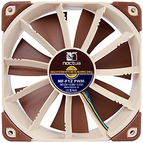 Quạt Cây Owl (NOCTUA) NF-F12 PWM 12cm ( Điều Khiển Nhiệt Độ/ 4 Chân Quạt Gió/ U12S)