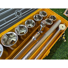 Mua BỘ 15 ĐẦU TUÝP TAY VẶN (3/4 ) INGCO HKTS034151 - HÀNG CHÍNH HÃNG