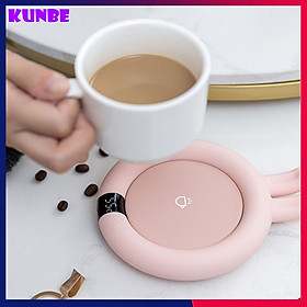 Mua Máy Hâm Nóng  Đế Hâm Nóng Giữ Nhiệt Đồ Uống KUNBE Với 3 Chế Độ Nhiệt  Hâm Nóng Trà  Cà Phê  Sữa Cho Bé  Nhỏ Gọn  Màn Hình Điện Tử Cao Cấp