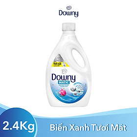 Nước Giặt Downy Biển Xanh Tươi Mát Dạng Chai 2.4KG