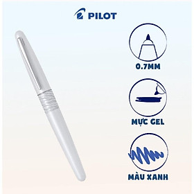 Bút gel ký Pilot MR2 BL-MR2-F-WTG-L mực xanh tip 0.7mm