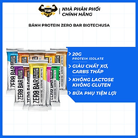 Bánh Protein Zero Bar BiotechUSA