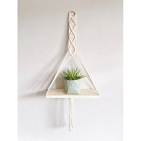 Mua dây treo tường trang trí lọ hoa chậu cây macrame handmade