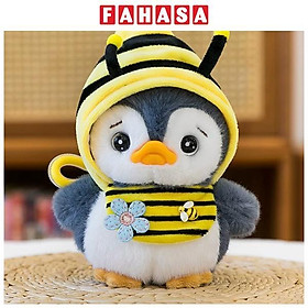 Móc Khóa Thú Bông Chim Cánh Cụt Cosplay Ong Vàng - HGT-14