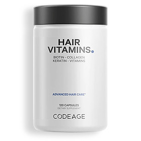 Viên uống cho tóc Codeage Hair Vitamins (120 viên)