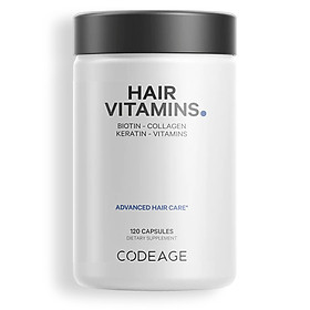 Viên uống cho tóc Codeage Hair Vitamins 120 viên