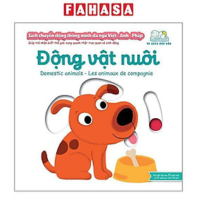 Sách - Sách Chuyển Động Thông Minh Đa Ngữ Việt - Anh - Pháp (Trọn bộ)