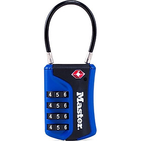 Khóa 4 số Master Lock 4697 D có TSA khóa vali hành lý du lịch
