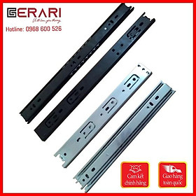 Mua Ray Bi Ba Tầng Thép Mạ Gerari Có Giảm Chấn Tải Trọng 40-45kg