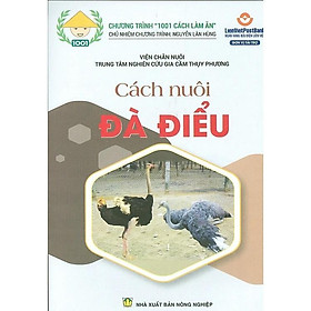 Cách Nuôi Đà Điểu - NXB Nông Nghiệp - NHÀ XUẤT BẢN NÔNG NGHIỆP