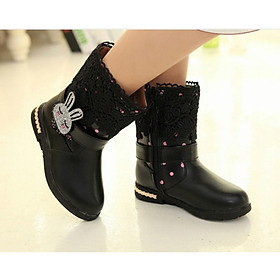 Giày boot ống cổ cao thỏ con SC004