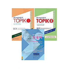 Combo Trọn Bộ Học Và Luyện Thi Tiếng Hàn của Châu Thùy Trang (tặng kèm Bookmark TH )