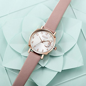 Đồng Hồ Nữ JA-1211 Julius Hàn Quốc Dây Da