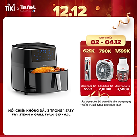 Nồi chiên nướng và hấp 3 trong 1 Easy Fry & Steam FW201815 - Dung tích 6.5L - Hàng chính hãng