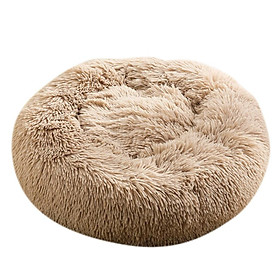 Pet Cat Dog Sleeping Bed Indoor Pet Round  Bed Nest