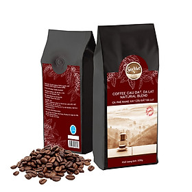 Cà phê Arabica cầu đất , Đà Lạt dạng hạt 500 g