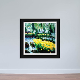 Tranh phong cảnh sơn dầu | Tranh in canvas khung composite W1883