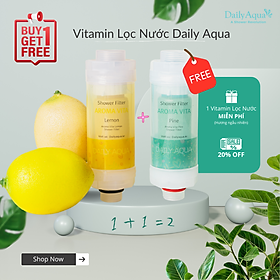 Lõi Lọc Nước Vitamin C Daily Aqua - Hương Chanh - Dailyaqua