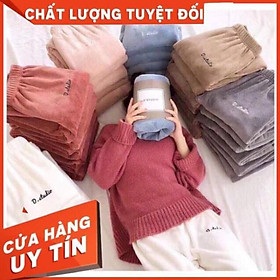 Quần nỉ bông siêu ấm cho bạn gái